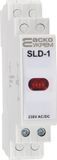Модульный сигнальный индикатор 230V AC/DC SLD-1 красный A0140030032 фото