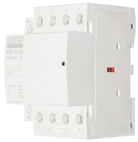 Модульный контактор MK-N 4P 63A 2NO2NC 220V A0040030037 фото