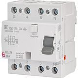 Реле диференційне (ПЗВ) 4р EFI6-P4 40/0,03 тип A (6kA) 2061662 фото