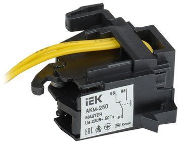 Аварійний контакт АК-250(400)А IEK SVA30D-AK-1 фото