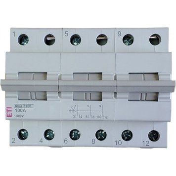 Перемикач навантаження SSQ 3100 "1-0-2", 3p 100A 2421438 фото