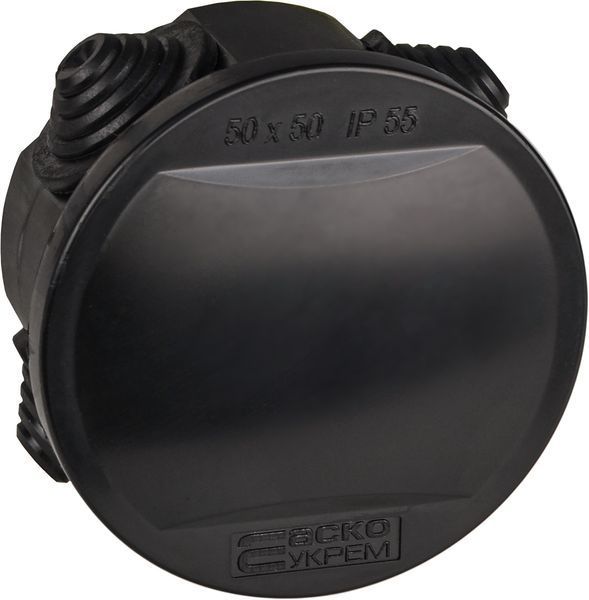 Розподільча коробка серії UAtmo Jet Black 50*50 (уп. 25шт) A0150170036 фото