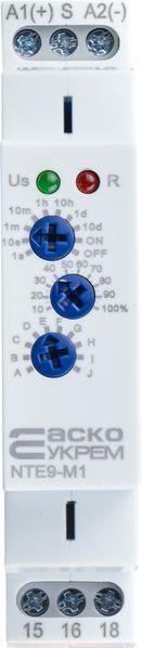 Реле времени многофункциональное NTE9-M1 AC/DC 12-240V