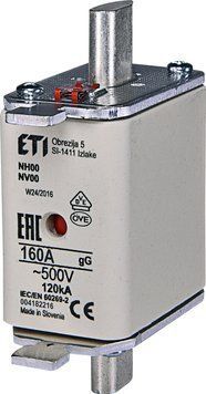 Предохранитель NH-00/gG 160A 500V KOMBI 4182216 фото