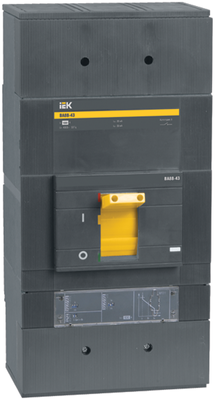 Автоматичний вимикач ВА88-43 3Р 1600А 50кА c електронним розчеплювачем МР211 IEK (SVA61-3-1600) SVA61-3-1600 фото