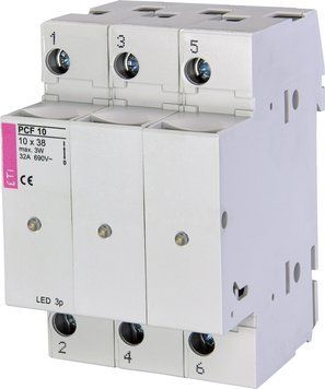 Разъединитель PCF 10 3P LED 32A 690V AC 2550014 фото
