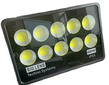 Прожектор LED 400W BIG LENS 220V 32000Lm 6500K IP65 TNSy5000651 фото