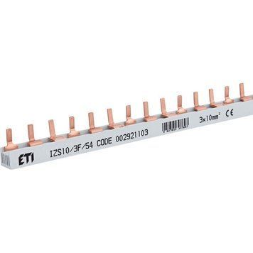 Шина живлення IZS 10/3F/54 (10мм2, 3P, 1м, Pin, 54mod.) 2921103 фото