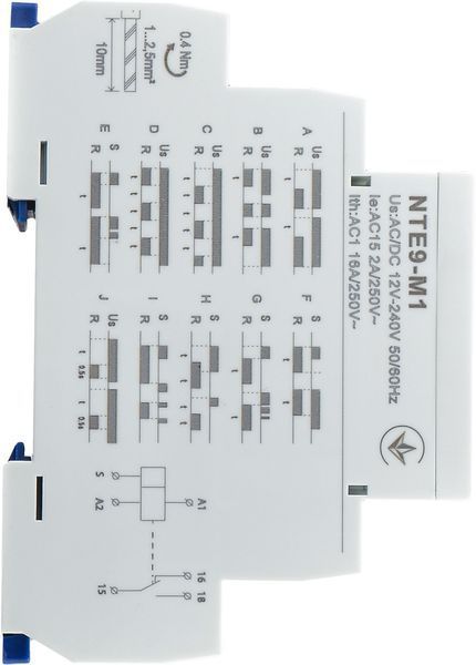 Реле времени многофункциональное NTE9-M1 AC/DC 12-240V