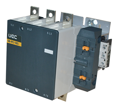 Контактор SB-PC-185 185А 380В/АС3 UEC PC5-SB-185-380 фото