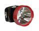 Налобний ліхтар LED HL6 5W 6500K 3/10H 100/300L bat: 3,7V 2A IP53 Red/Black TNSy5001236 фото 1