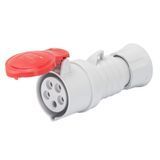 Розетка переносна IEC 309 HP IP44 3P+E 32A 400V 6H GEWISS GW62019H фото