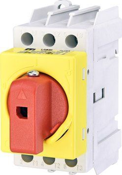 Разъединитель нагрузки LAS 3P Y-R 32 "1-0" 32A (желто-красный) 4661013 фото