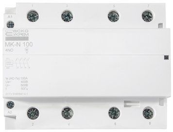 Модульний контактор MK-N 4P 100A 4NO 220V A0040030039 фото