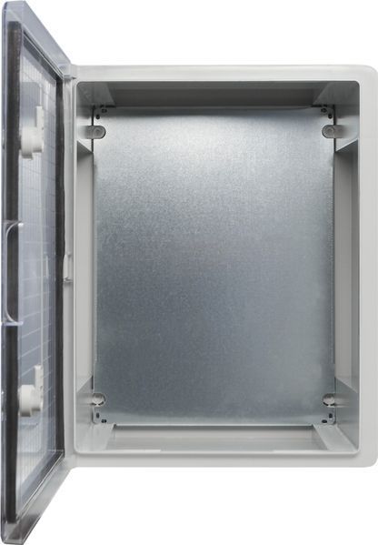 Корпус из АБС-пластика; с монтажной панелью; прозрачная дверца; 40*50*18; IP65; серии UBox A0270010029 фото