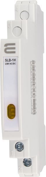Модульный сигнальный индикатор 9mm 230V AC/DC SLD-1H желтый A0140030003 фото