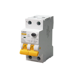 Автомат диференційного захисту SB-R9NE 2P C 10A 30мА тип AC&nbsp;6кА UEC RCBO60-2-010-C-030-AC фото