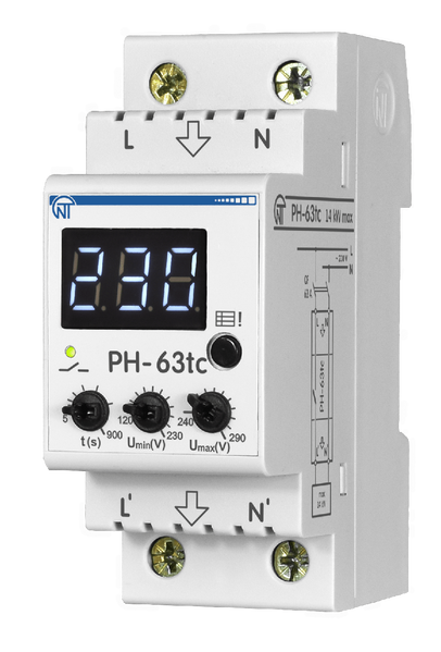 Реле напруги РН-63TC NTRN06302 фото