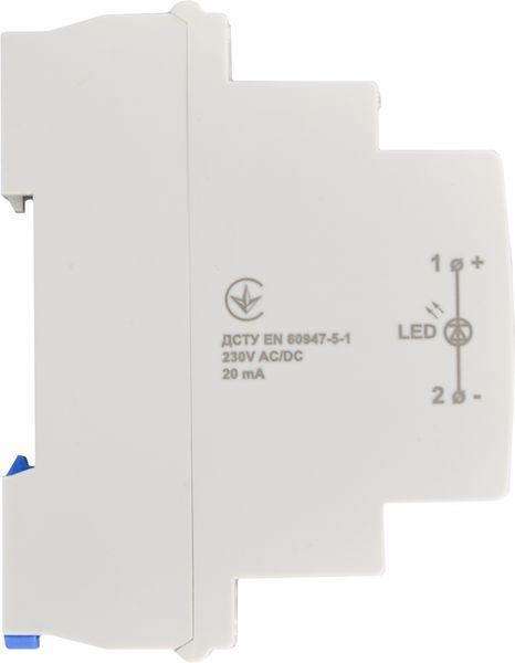 Модульный сигнальный индикатор 9mm 230V AC/DC SLD-1H желтый A0140030003 фото