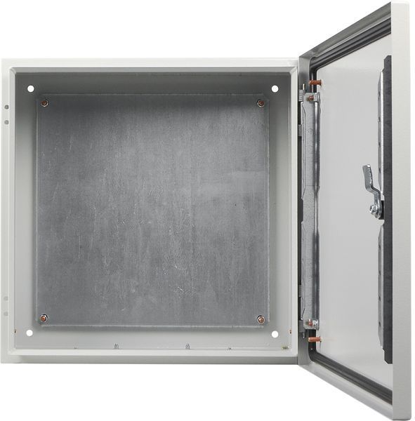 Корпус с монтажной панелью металлический 40*40*20; IP65; серии UBox A0260020052 фото