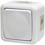 Вимикач 1-кл. PVE-1 (IP44, 10А, 250V, полікарбонат) 4481016 фото