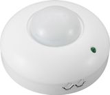 Датчик руху інфрачервоний стельовий e.sensor.pir.07.white(білий), 360°, IP20 s061001 фото