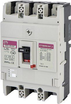 Автоматический выключатель EB2S 250/3SF 200A (25kA, фикс./фикс.) 3P 4671838 фото