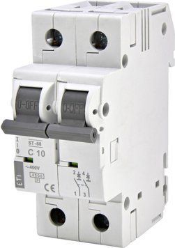 Автоматический выключатель ST-68 2p С 10А (4,5 kA) 2186314 фото