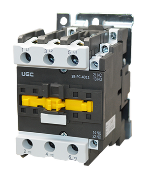 Контактор SB-PC-040 40А 110В/АС3 1з+1р (НО+НЗ) UEC PC3-SB-040-110-11 фото