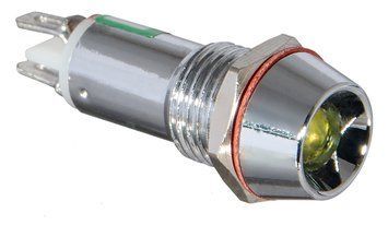 Сигнальная арматура AD22C-8 желтая 24V AC/DC A0140030102 фото