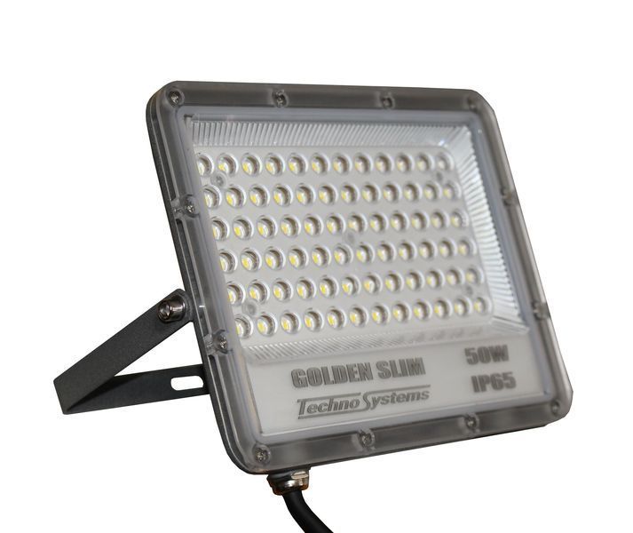 Прожектор LED 50W GOLDEN Slim 220V 5500Lm 4000K IP65 TNSy5001194 фото