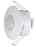 Датчик руху інфрачервоний стельовий, що вбудовується e.sensor.pir.42.white(білий), 360°, IP20 s061011 фото