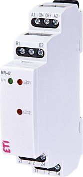 Импульсное реле с функцией "память" MR-42 UNI 12-240V AC/DC (2x16A_AC1)