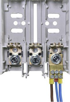 Клемма распределительная MTB KVL00 2x25/1x16/M8 1690978 фото