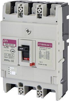 Автоматический выключатель EB2S 250/3SF 250A (25kA, фикс./фикс.) 3P 4671839 фото