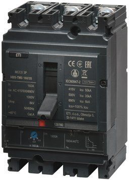 Автоматический выключатель NBS-TMS 100/3S 20A (50kA, (0.8-1)In/фикс.) 3P 4673021 фото