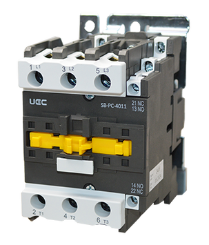 Контактор SB-PC-040 40А 220В/АС3 1з+1р (НО+НЗ) UEC PC3-SB-040-220-11 фото