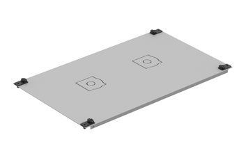 Лицевая панель 1хEB2 125,160,250А 3,4P CP 1-2 E12 (В300xШ250) 1101514 фото