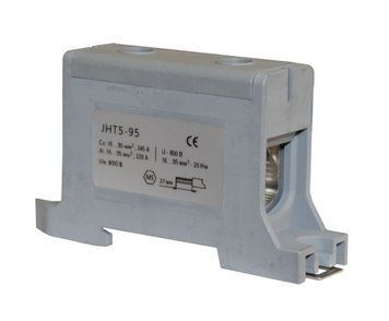 Клема силова СКНГ-JHT5-95 16-95мм2 220А сірий TNSy5506242 фото