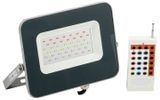 Прожектор СДО 07-30RGB multicolor IP65 сірий IEK LPDO7RGB-01-30-K03 фото