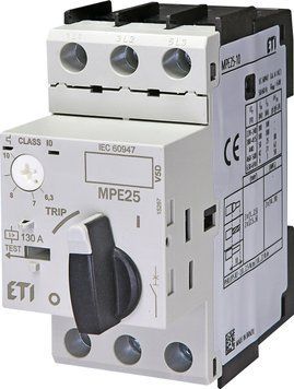 Автоматичний вимикач захисту двигуна MPE25-10 4648010 фото
