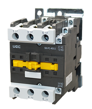 Контактор SB-PC-040 40А 36В/АС3 1з+1р (НО+НЗ) UEC PC3-SB-040-36-11 фото
