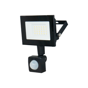 Прожектор LED UEC Delta SLC-MS 30Вт с датчиком движения 6500K IP54 черный SLC-30-IP54-MS-B фото