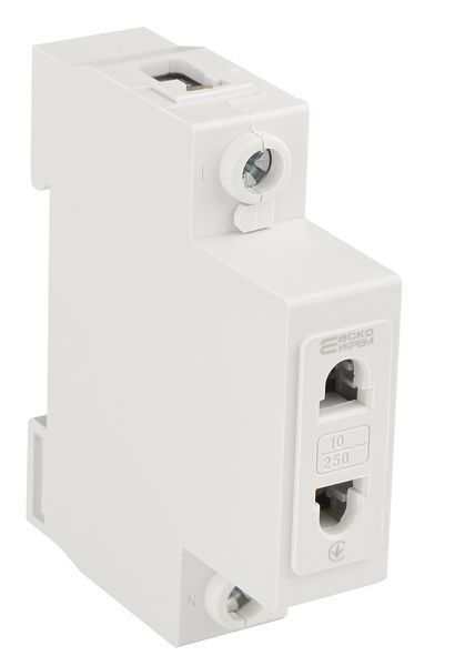 Розетка на Din-рейку C 45 2Р A0150010103 фото