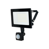 Прожектор LED UEC Delta SLC-MS 50Вт с датчиком движения 6500K IP54 черный SLC-50-IP54-MS-B фото