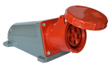 Розетка стационарная ЗСИ-135 3P+PЕ+N 63А 380В IP54 УЕК PSR12-063-5-U фото
