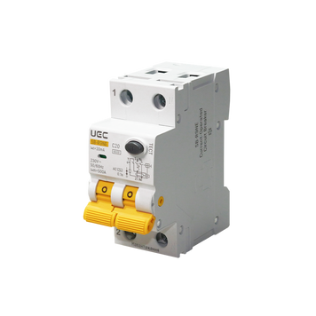 Автомат дифференциальной защиты SB-R9NE 2P C 20A 30мА тип AC 6кА UEC RCBO60-2-020-C-030-AC фото