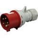 Вилка кабельная с реверсом фаз EVO-3253 IP44 (32A, 400V, 3P+N+PE)