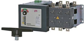 Переключатель нагрузки перекидной LA MO CO 3P 3 230V AC 400A ("1-0-2", с мотор-приводом) 4667322 фото