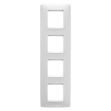 Рамка Chorusmart ONE 2+2+2+2M вертикальна білий GEWISS GW16129TB фото